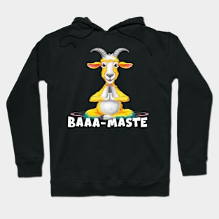 Baaa-Maste Goat Yoga Hoodie